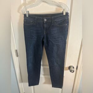 DL1961 Women's low rise crop Skinny Jeans size 29 EUC